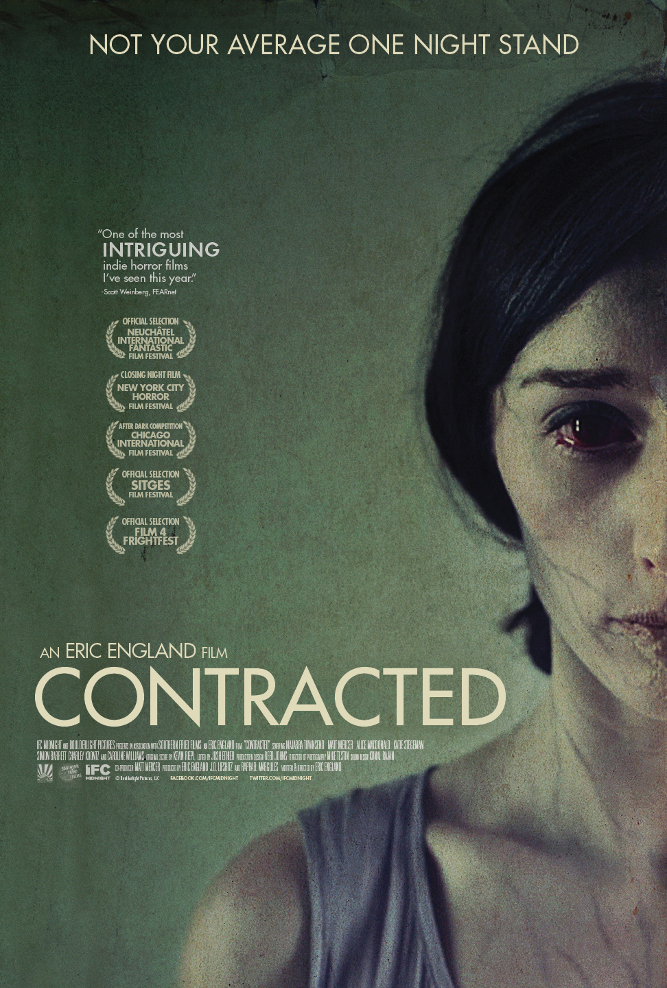 Movie Review – Branden Chowen on Contracted (2013) – Cinefessions